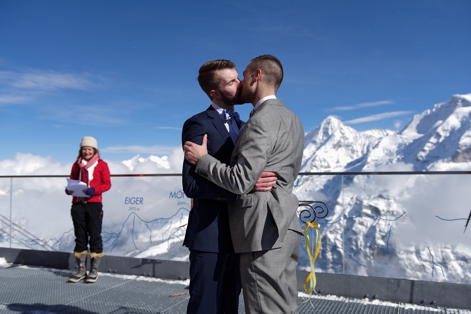 Symbolic wedding officiant Switzerland